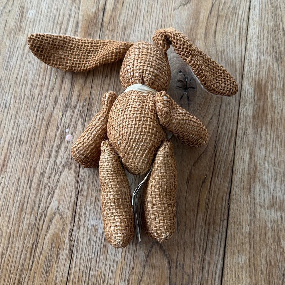 Vintage Woven Brown Bunny Decor Pier 1